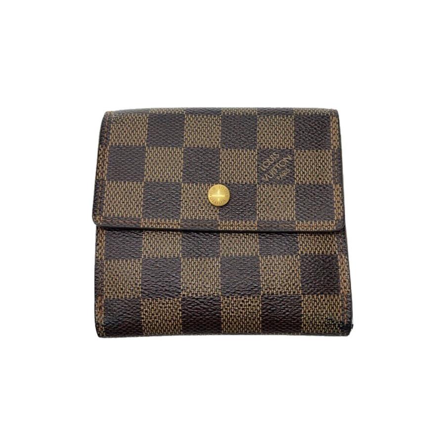 LOUIS VUITTON◇2つ折り財布/--/BRW/レディース/N61654/ポルトフォイユ