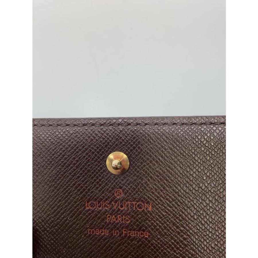 LOUIS VUITTON◇2つ折り財布/--/BRW/レディース/N61654/ポルトフォイユ