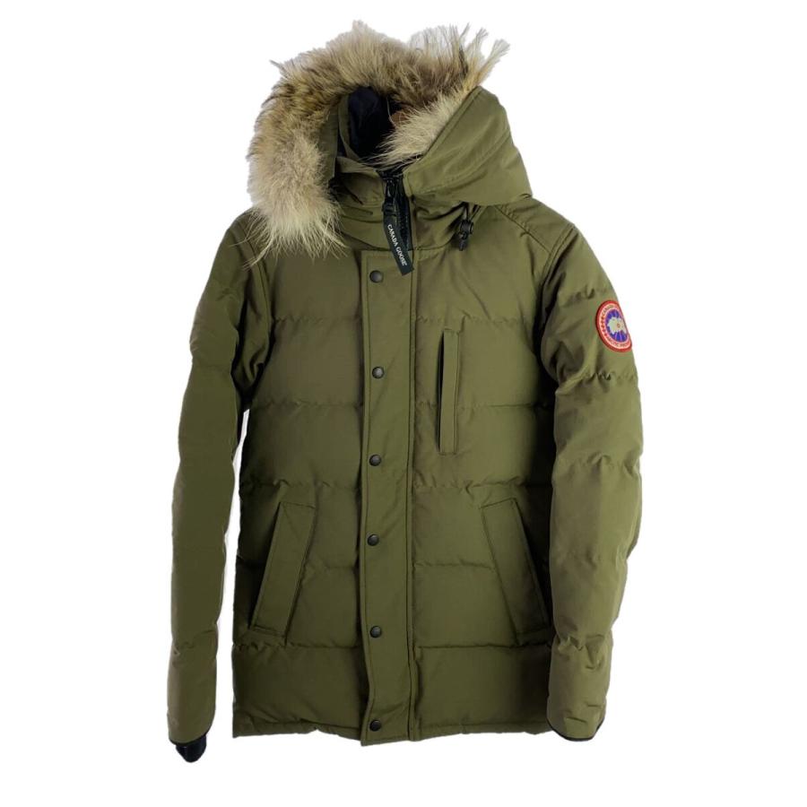 CANADA GOOSE◇カーソンパーカ/ダウンジャケット/XS/ポリエステル/KHK 
