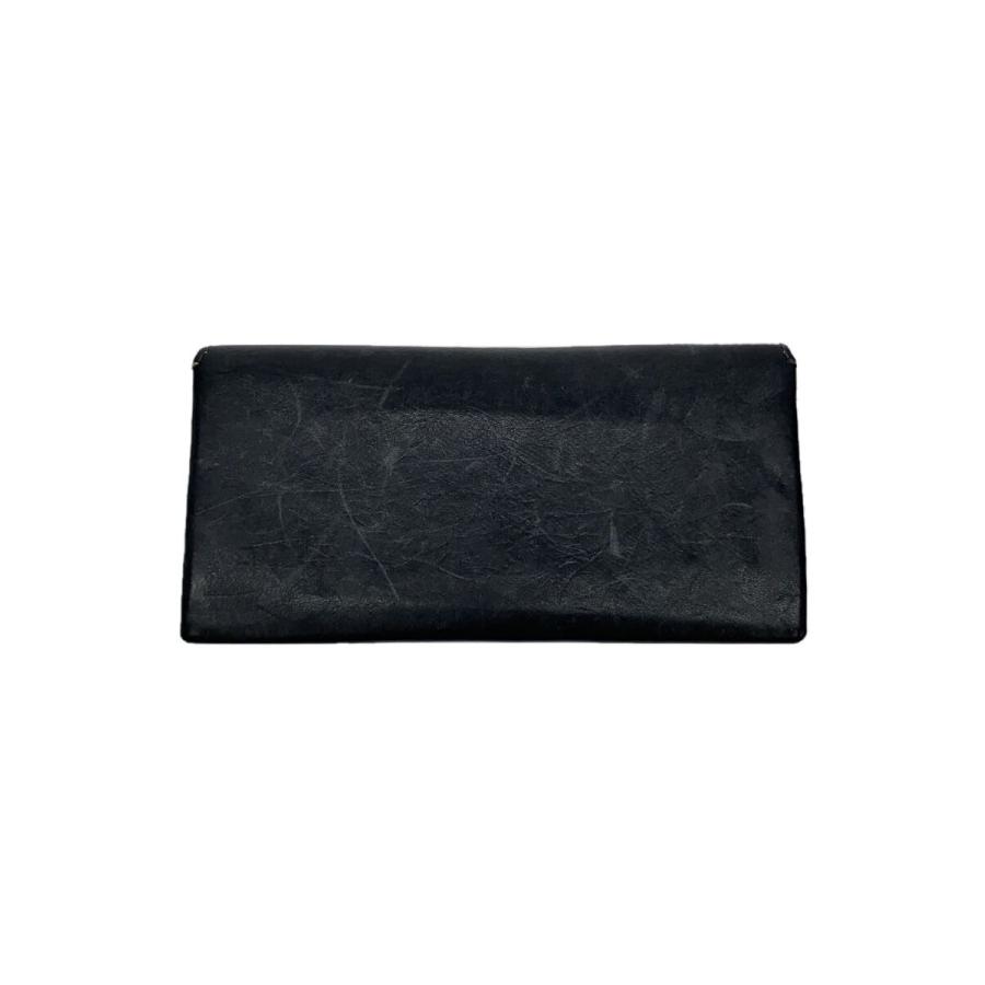 美品◆safuji 折り財布 ブラック レザー safuji/2つ折り財布/レザー/GRY/レディース : セカンドストリートYahoo