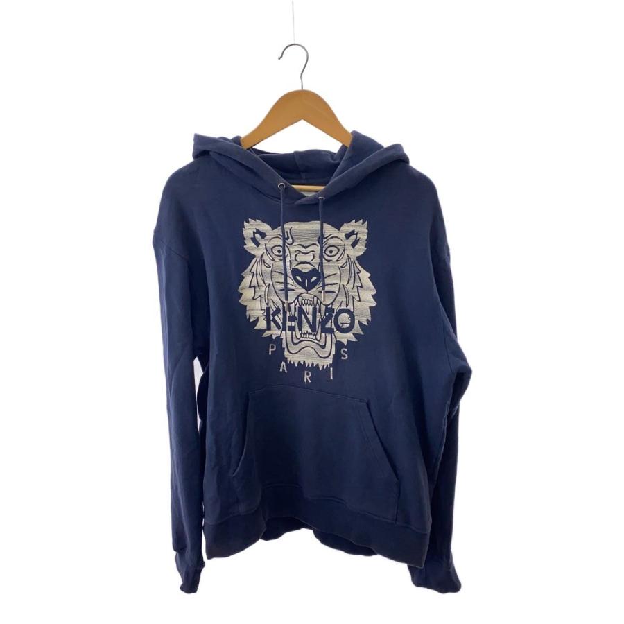 KENZO タイガー刺繍 パーカー XL KENZO トラ刺繍 パーカー XL ベージュ