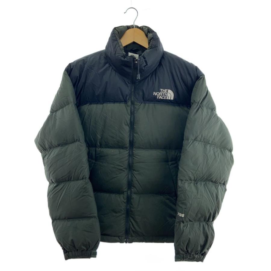 THE NORTH FACE◇ヌプシジャケット/センターロゴ/700FILL/ダウン