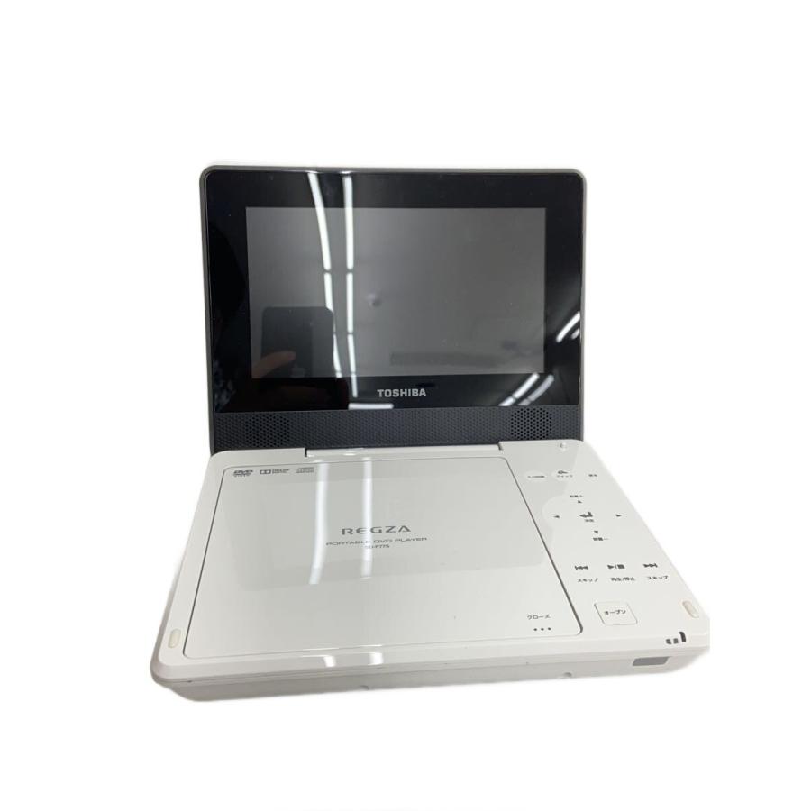 【TOSHIBA】ポータブルDVDプレーヤー REGZA TOSHIBA◇ポータブルDVDプレーヤー REGZA SD-P77SW [ホワイト