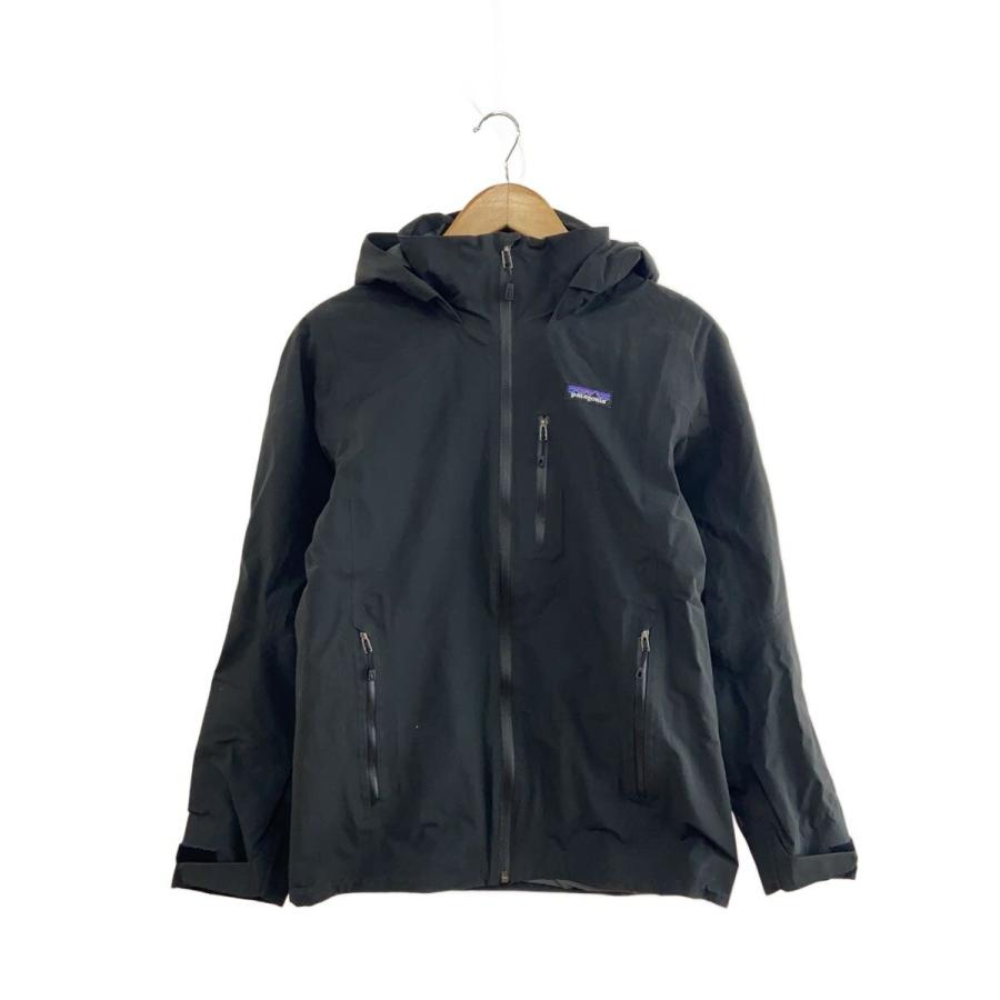 patagonia◇マウンテンパーカー/XS/ナイロン/BLK/ブラック/無地 