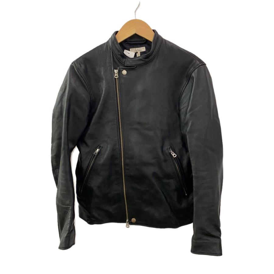 BEAUTY&YOUTH UNITED ARROWS◇UKレザーシングルライダースジャケット/S 
