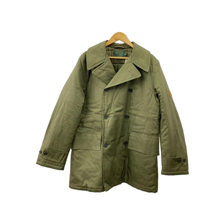 デッキコート FILSON◇コート/M/コットン/KHK/無地 : セカンドストリートYahoo!店