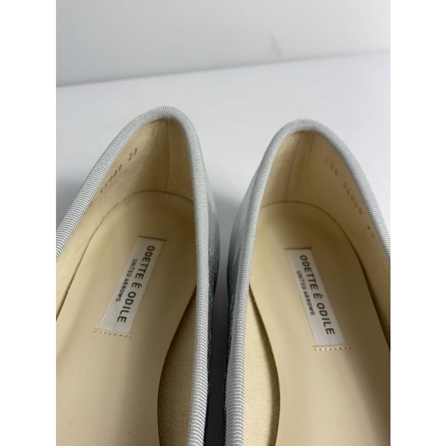 Odette e Odile UNITED ARROWS◇フラットパンプス/23cm/SLV : セカンド