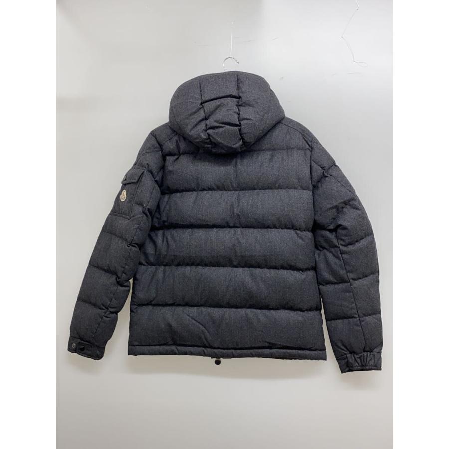 MONCLER◇17AW/MONTGENEVRE/ダウンジャケット/3/ウール/GRY 