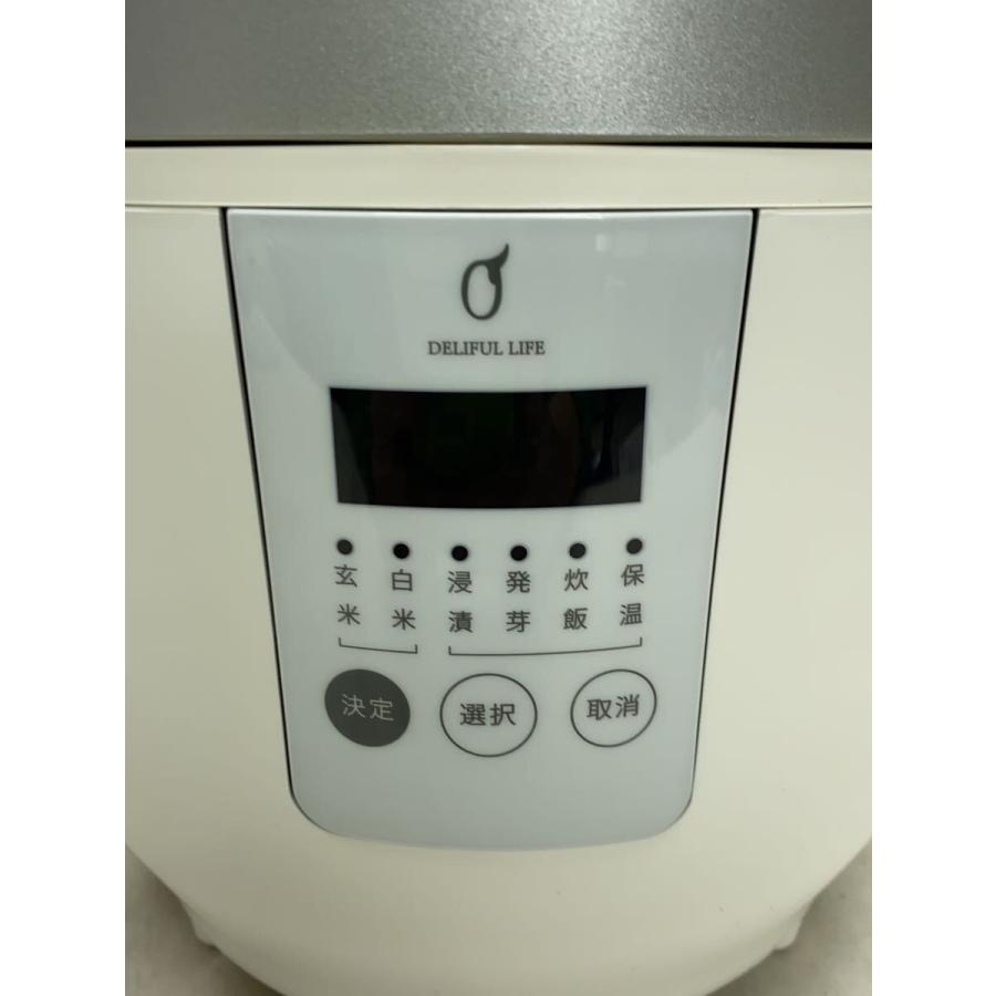 DELIFUL LIFE/発芽玄米炊飯器/3合/ジャー炊飯器/ELM-102 DELIFUL LIFE/発芽玄米炊飯器/3合/ジャー炊飯器/ELM-102