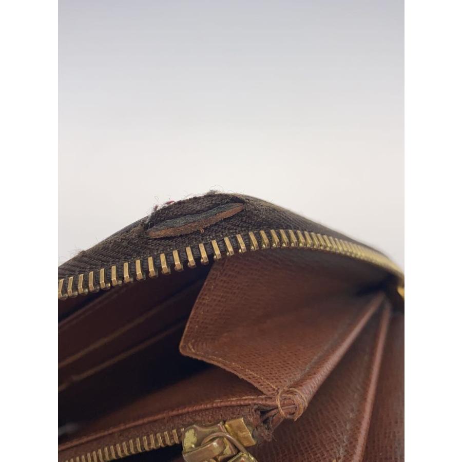 LOUIS VUITTON◇ジッピー・ウォレット/長財布/--/BRW/モノグラム