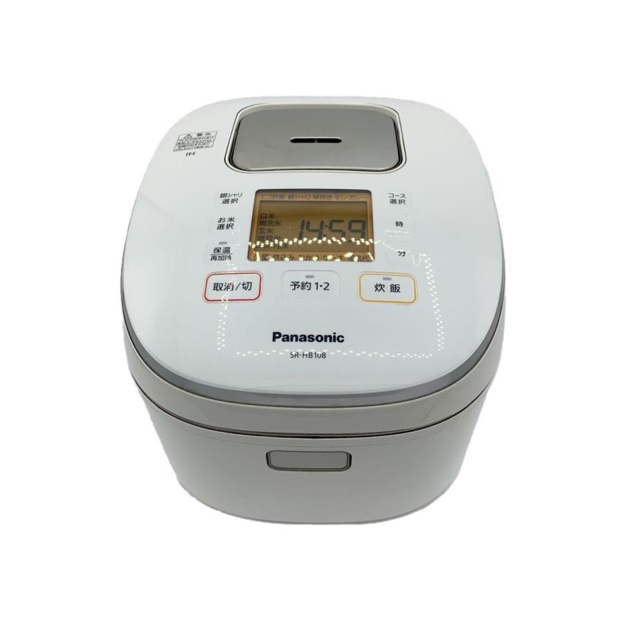 Panasonic◇炊飯器 SR-HB108-W [ホワイト] : セカンドストリートYahoo