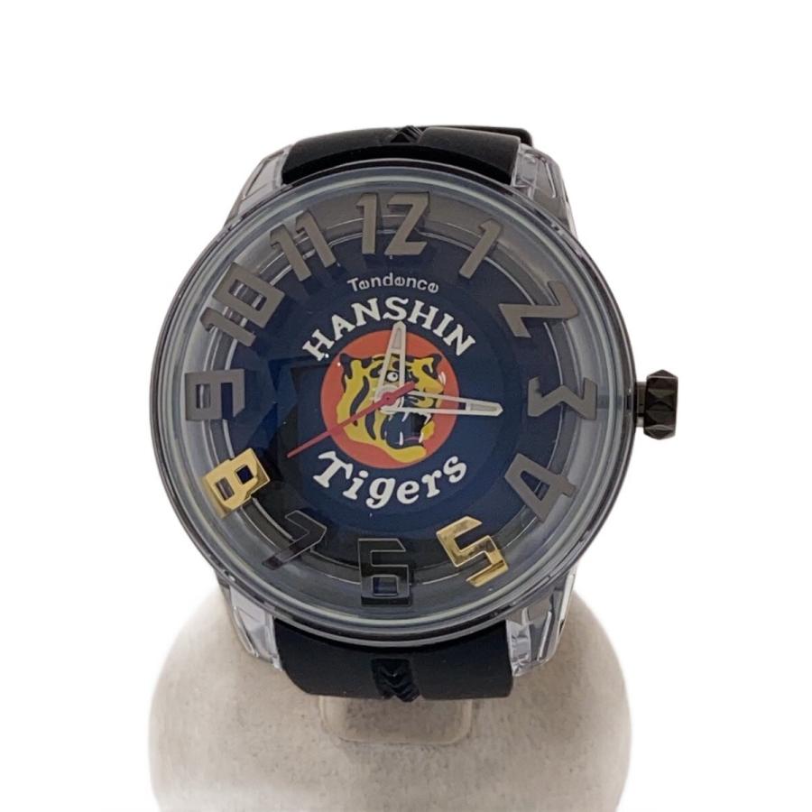 Tendence◇阪神タイガース/自動巻腕時計/アナログ/--/BLK/BLK/TY023013