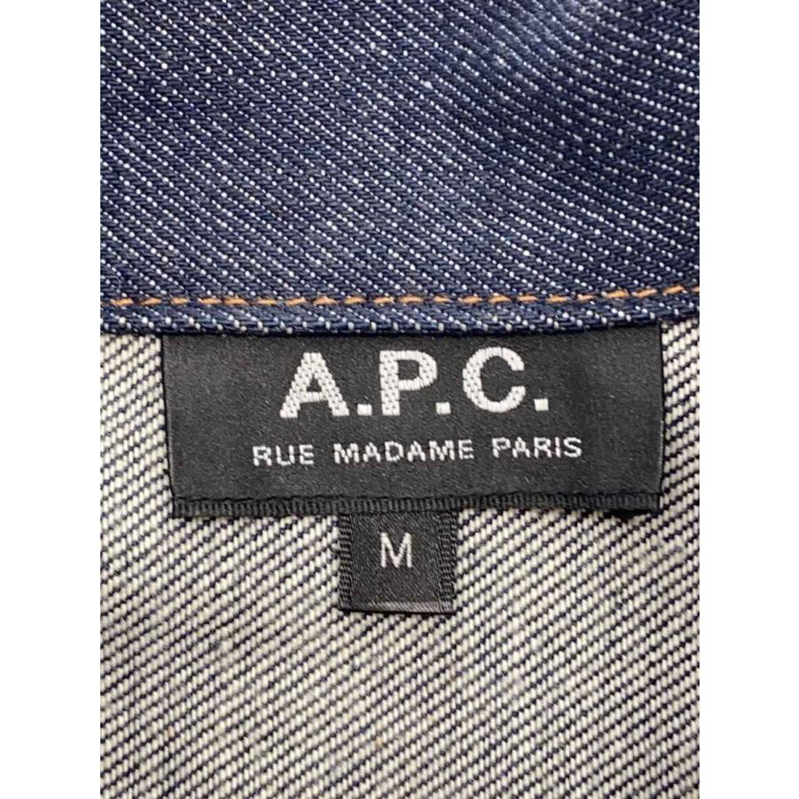 A.P.C.◆Gジャン/M/コットン/IDG/無地/25212-1-30301//の画像