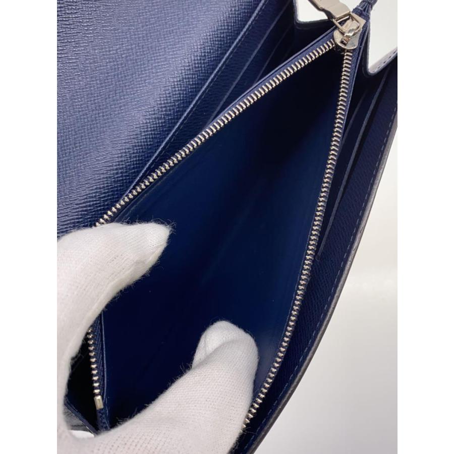 LOUIS VUITTON◇ポルトフォイユ・サラ 引っくり返す デニムルージュ  