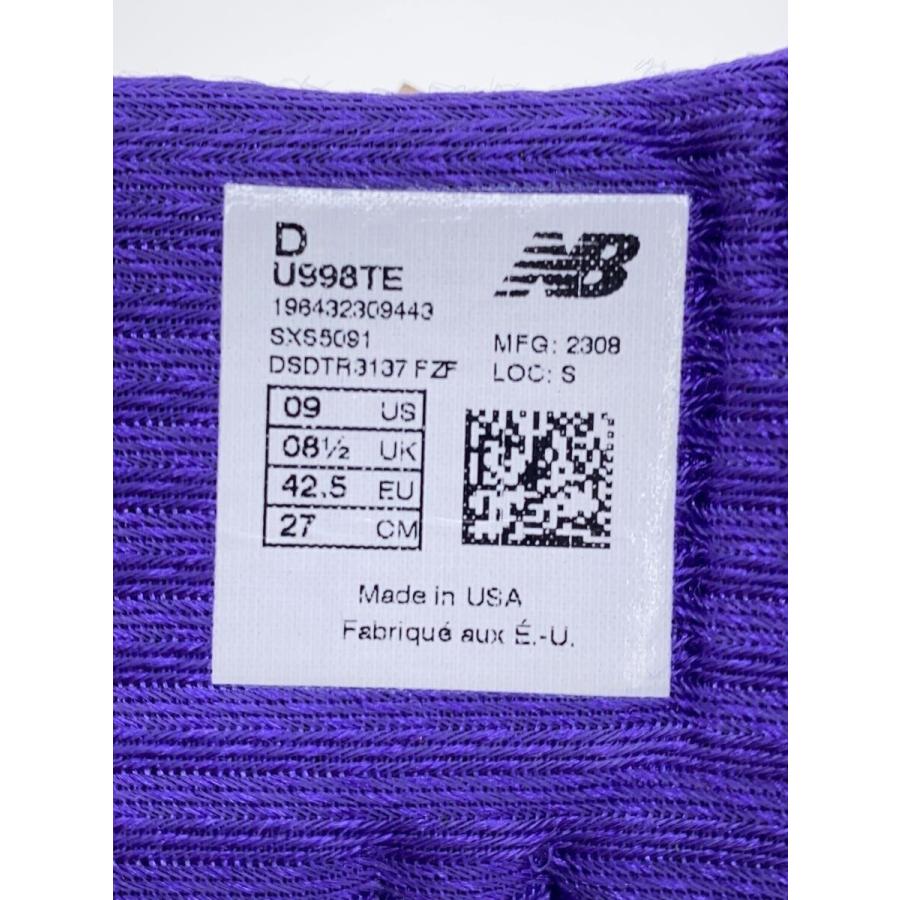 NEW BALANCE◇U998/パープル/27cm/PUP : セカンドストリートYahoo!店