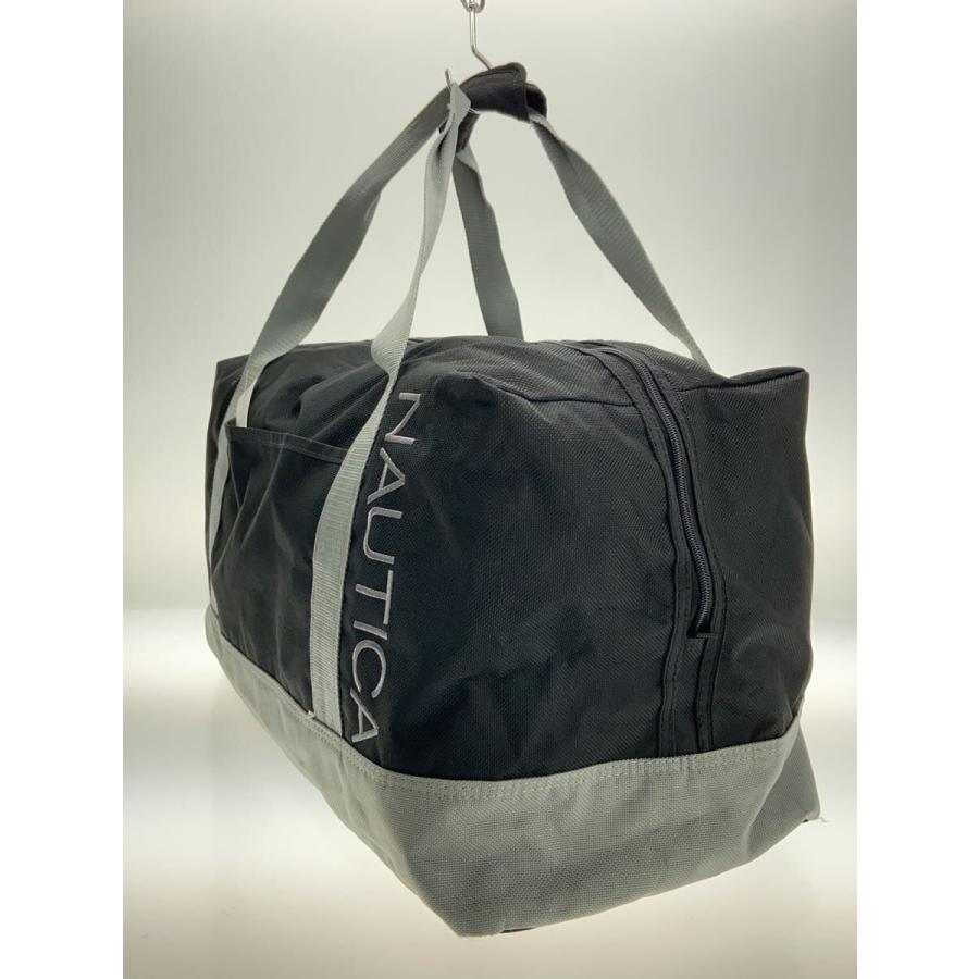 NAUTICA◆ボストンバッグ/ポリエステル/BLK/無地 |  | 01