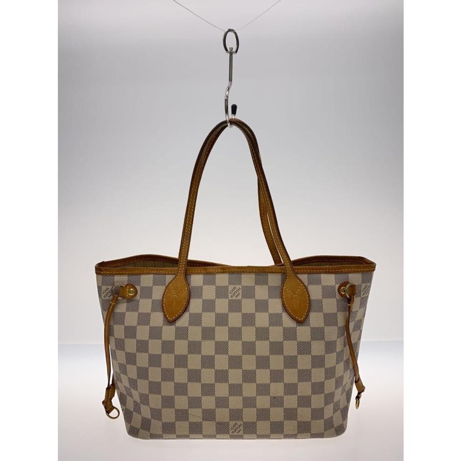 LOUIS VUITTON◇1)ネヴァーフルPM_ダミエ・アズール/PVC/WHT