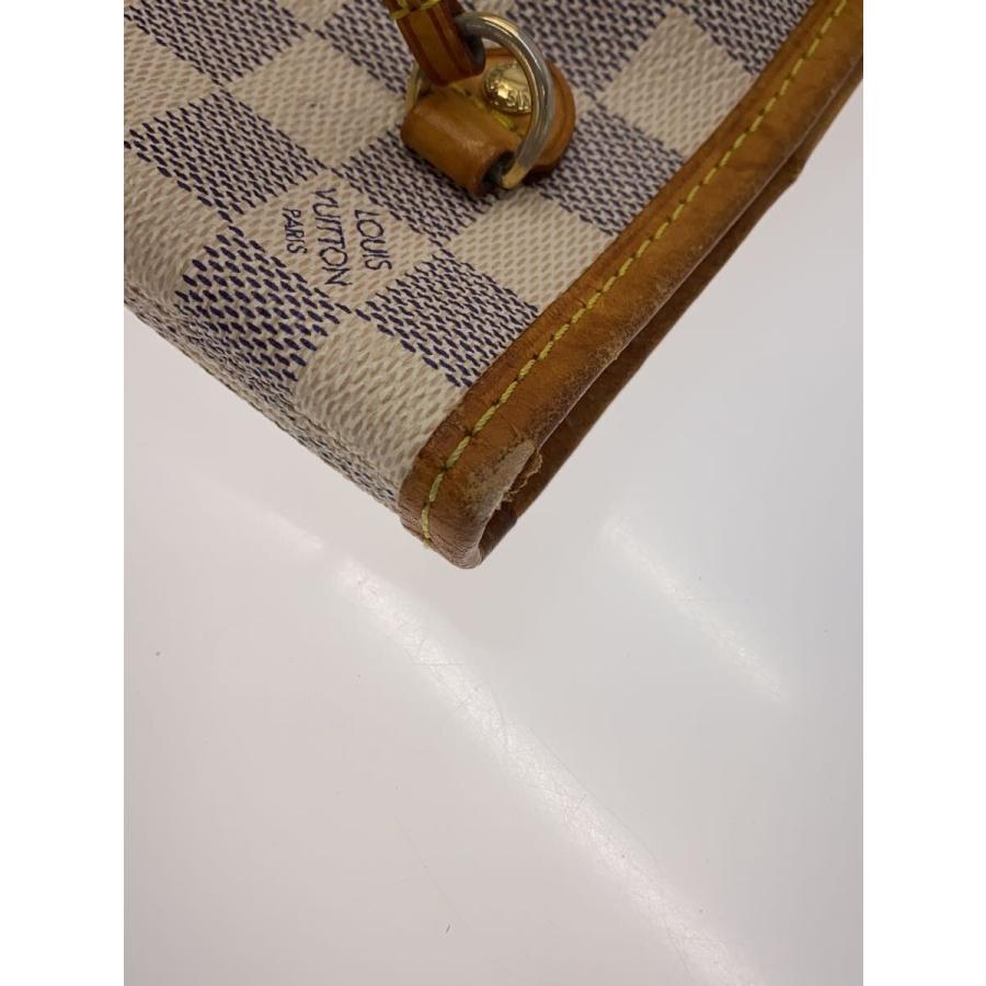 LOUIS VUITTON◇1)ネヴァーフルPM_ダミエ・アズール/PVC/WHT