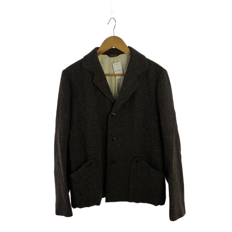 Needles◇テーラードジャケット/M/ウール/BRW/無地 : セカンド