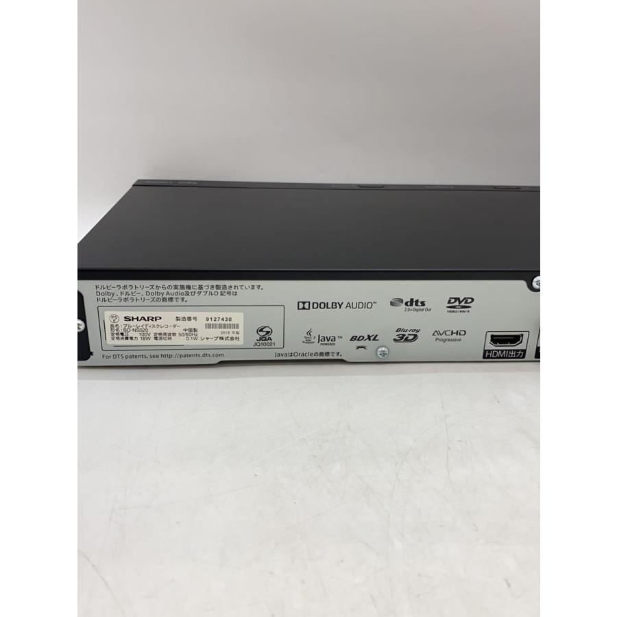 SHARP◇ブルーレイレコーダー AQUOSブルーレイ BD-NS520 極美品】SHARP