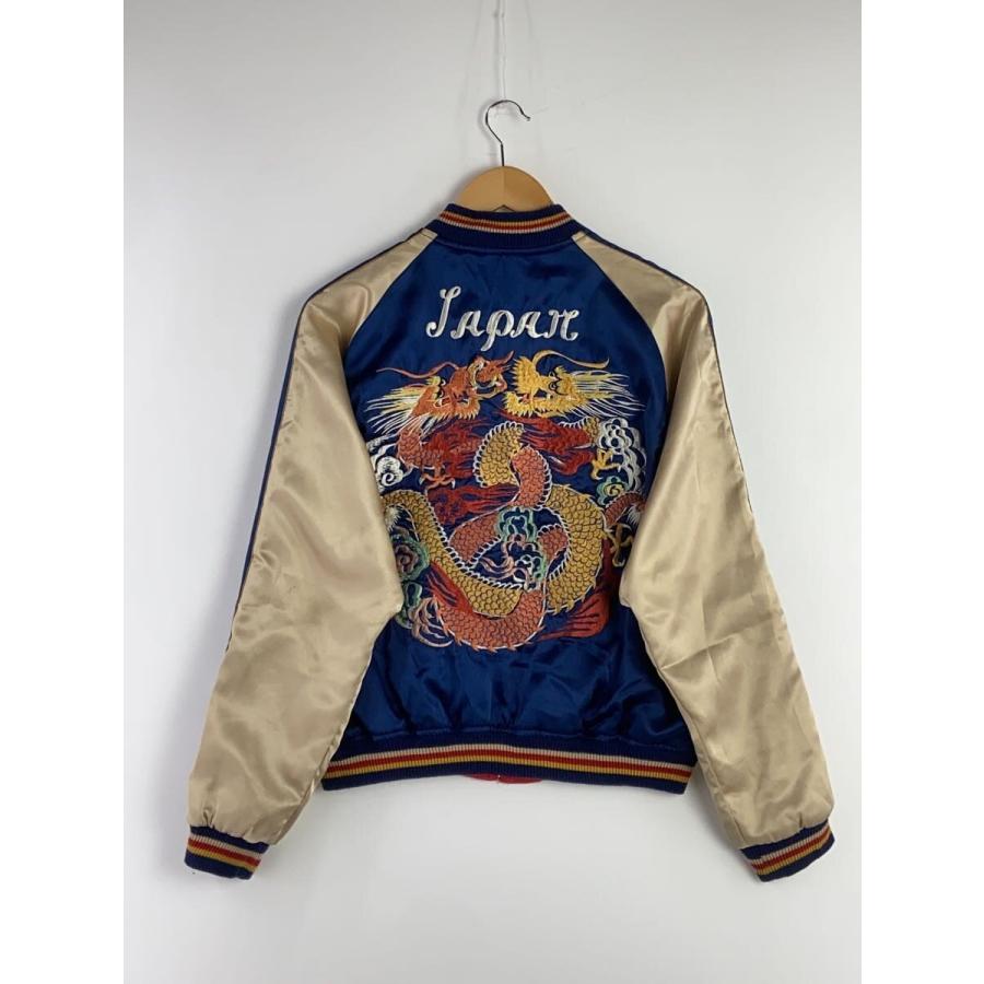 TAILOR 東洋◇スカジャン/M/ポリエステル/RED/無地/M18247