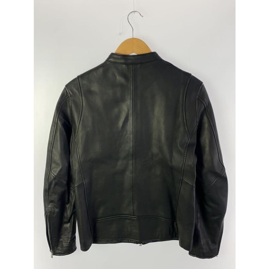 URBAN RESEARCH◇シングルライダースジャケット/M/羊革/BLK/無地/UR87