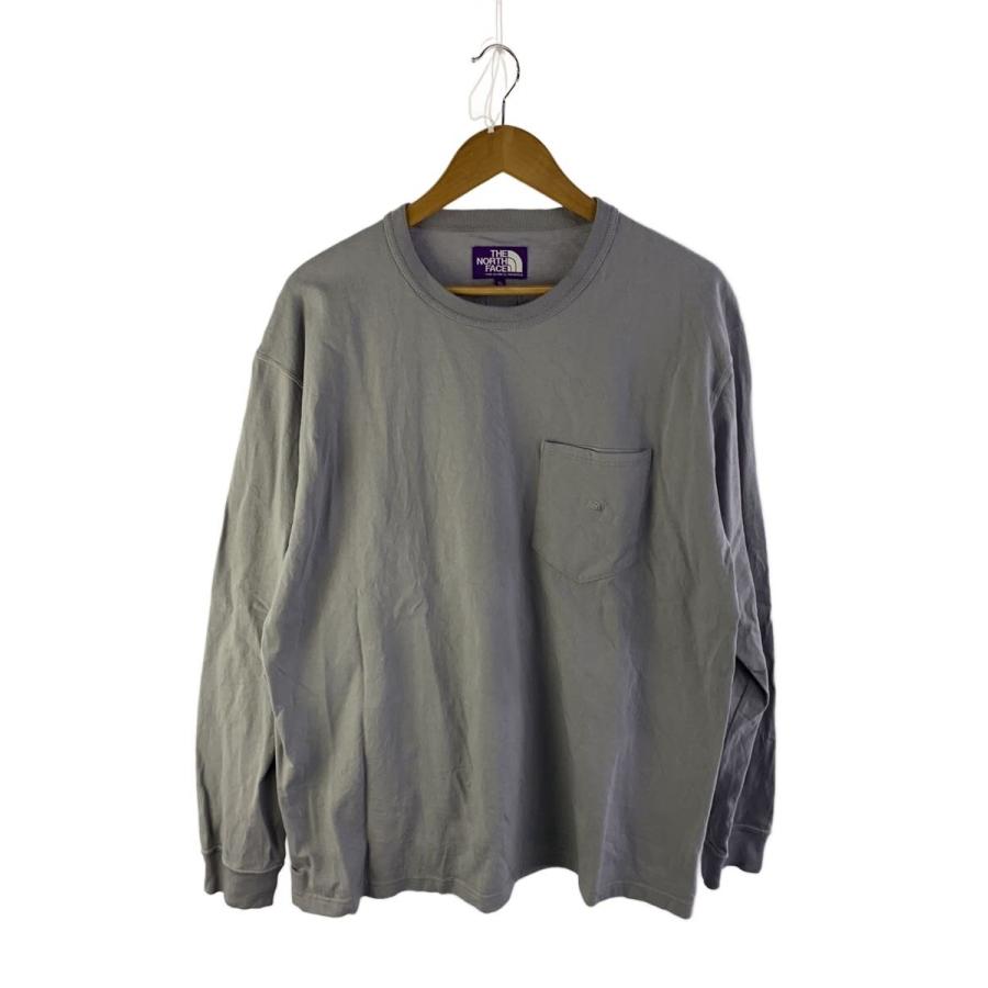 THE NORTH FACE PURPLE LABEL◇長袖Tシャツ/XL/GRY/N25FT063/8oz Field