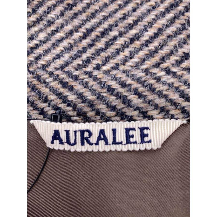 AURALEE◆ブルゾン/5/ウール/A24AB03LS/LAMA SHETLAND WOOL TWEED ZIP BLOUSON//の画像