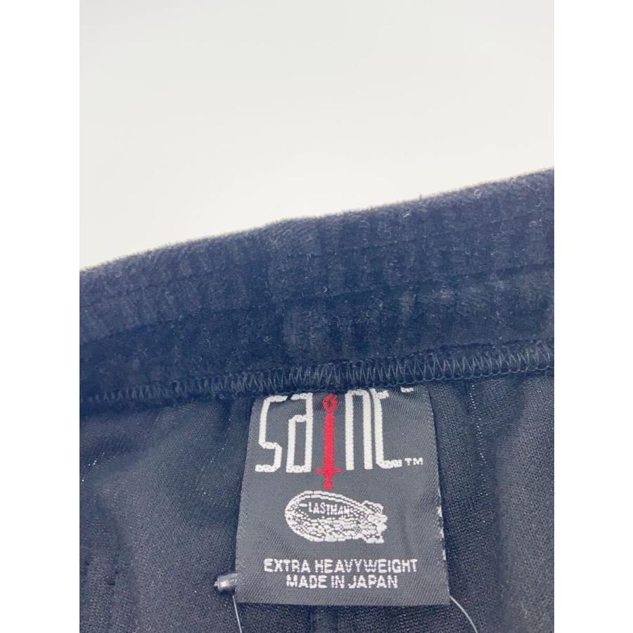 SAINT MICHAEL◆ボトム/L/コットン/BLK/SM-HR8-0000-C35_3