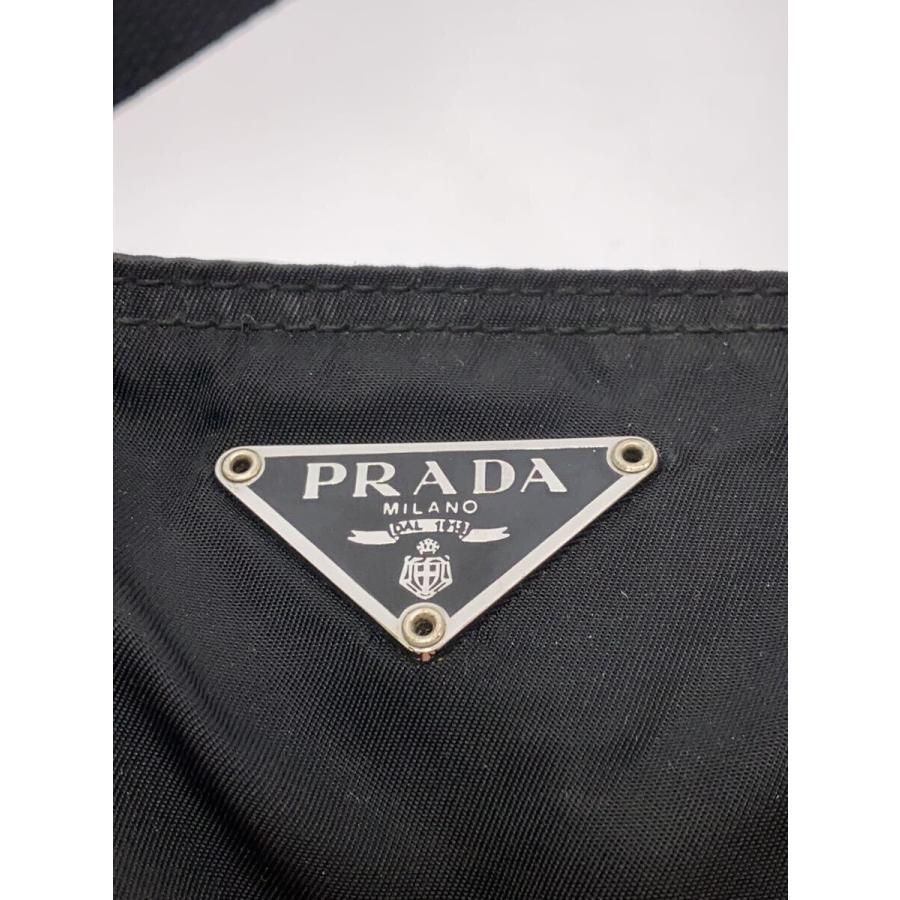 PRADA◇ショルダーバッグ/ナイロン/ブラック : セカンド PRADA◇ショルダーバッグ/ナイロン/ブラック : セカンド