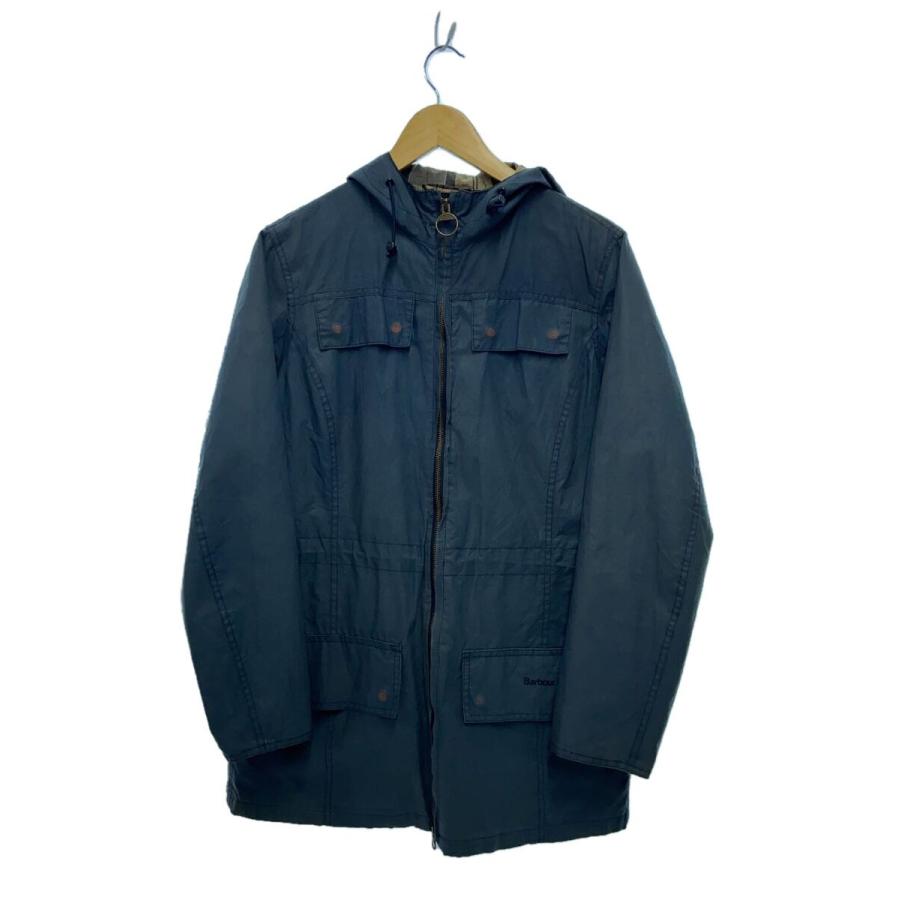 Barbour◇ANTIQUE COASTAL DURHAN JKT/UK12/オイルドコットン/ネイビー 
