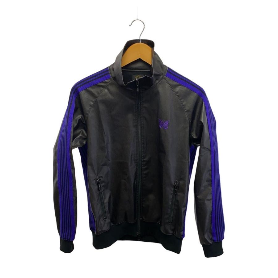 Needles◇トラックジャケット/S/フェイクレザー/ブラック/EJ357