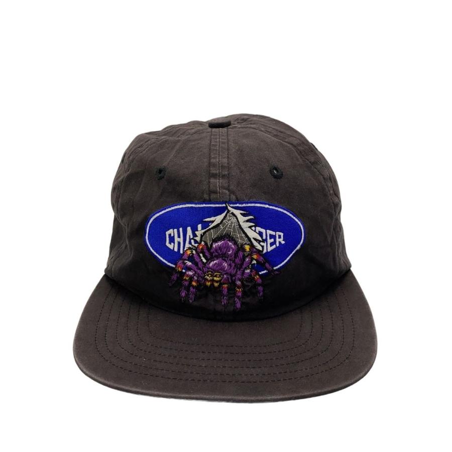 CHALLENGER◇LOGO SPIDER CAP/キャップ/FREE/コットン/GRY/メンズ