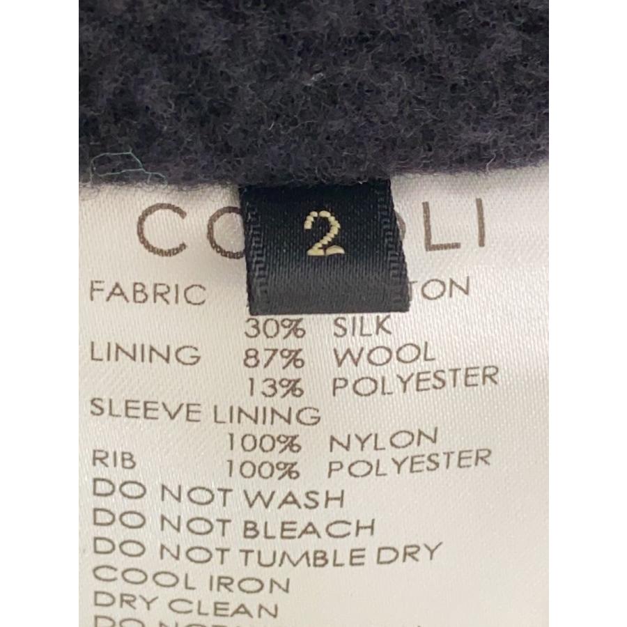 COMOLI◆24AW/コットンシルクトラックジャケット/ブルゾン/2/コットン/BLK/A03-04004//の画像