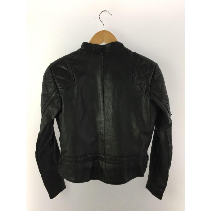 Lewis Leathers / ダブルライダースジャケット/34/レザー/BLK/無地/SUPER MONZA/80s Lewis Leathers◇ダブルライダースジャケット/34/レザー/BLK/無地