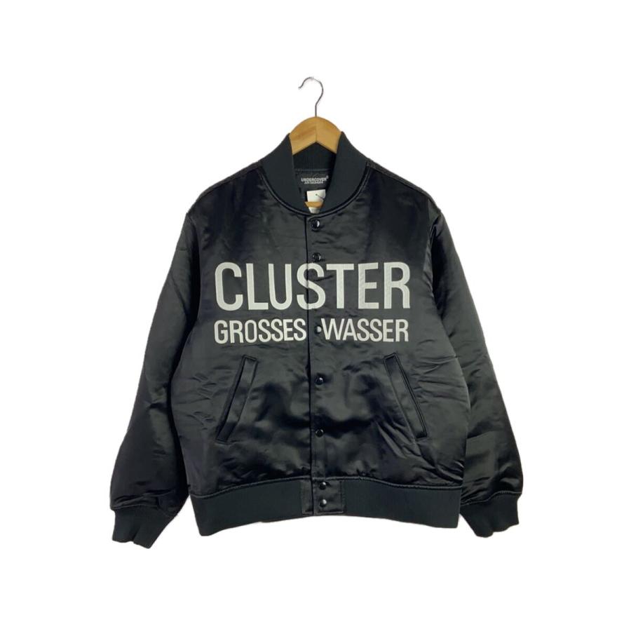 UNDERCOVER◇23AW/CLASTER/スタジャン/3/コットン/BLK/UC2C4210-1