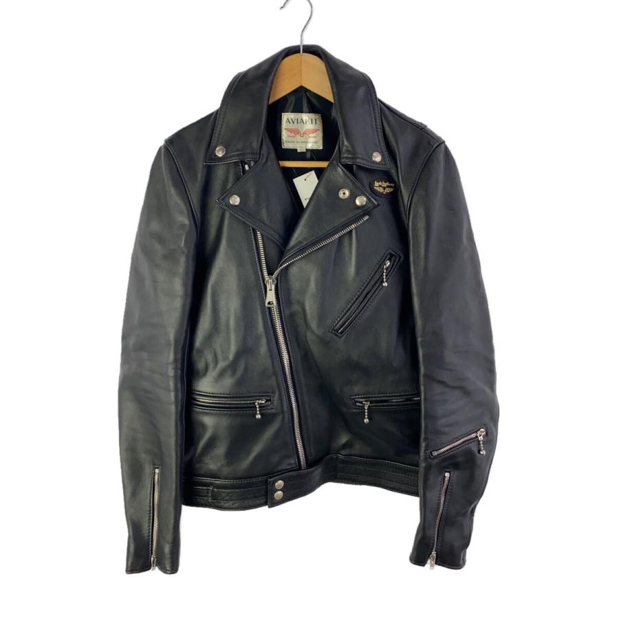 Lewis Leather Jacket ダブルライダース Lewis Leathers◇ダブルライダースジャケット/36/レザー/BLK