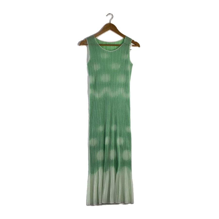 PLEATS PLEASE ISSEY MIYAKE◇ノースリーブワンピース/4/ポリエステル