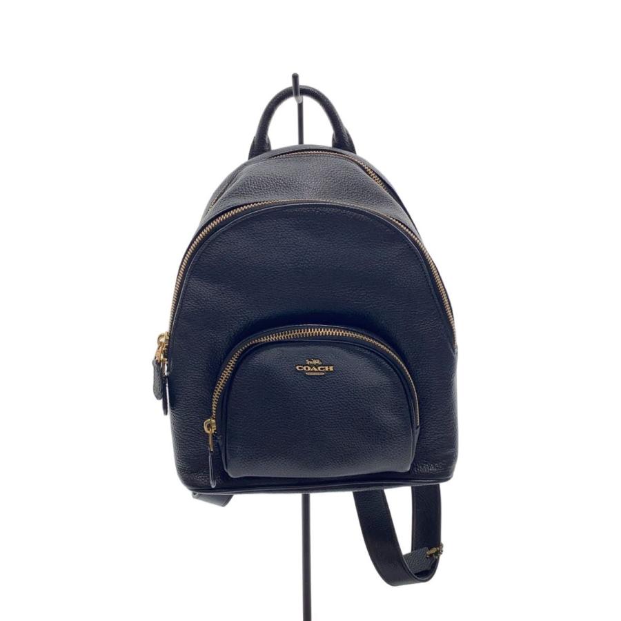 COACH◇リュック/レザー/BLK/無地/997 : セカンドストリートYahoo!店