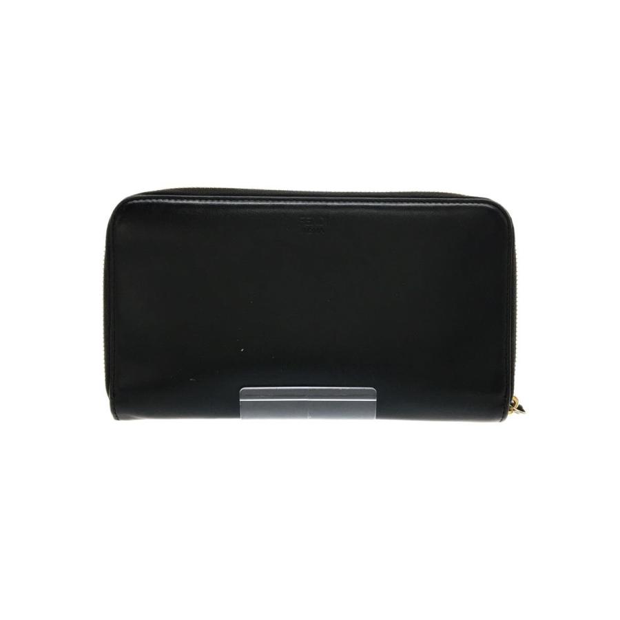 FENDI◇FENDI フェンディ 長財布/レザー/BLK/メンズ/7M0275 FENDI◇FENDI フェンディ 長財布/レザー/BLK/メンズ/7M0275