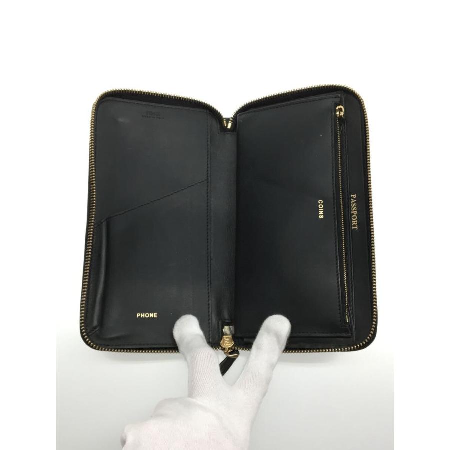 FENDI◇FENDI フェンディ 長財布/レザー/BLK/メンズ/7M0275 FENDI◇FENDI フェンディ 長財布/レザー/BLK/メンズ/7M0275