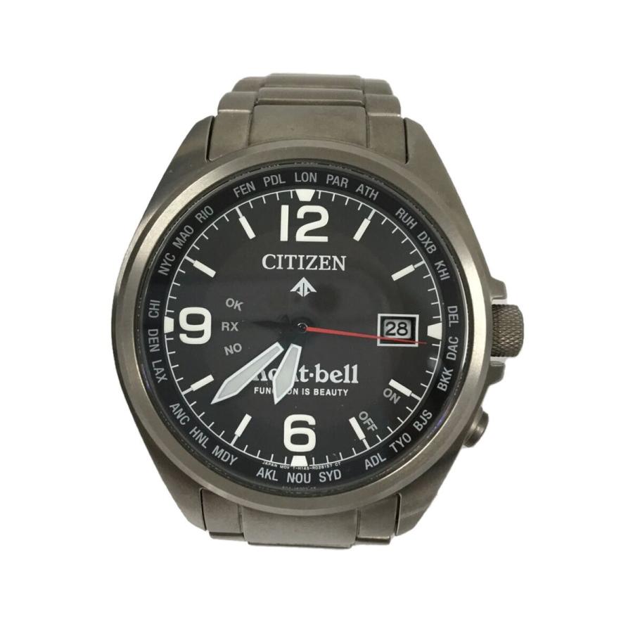 CITIZEN◇プロマスター/ソーラー腕時計/アナログ/BLK/SLV/H145 CITIZEN◇プロマスター/ソーラー腕時計/アナログ/BLK/SLV/H145