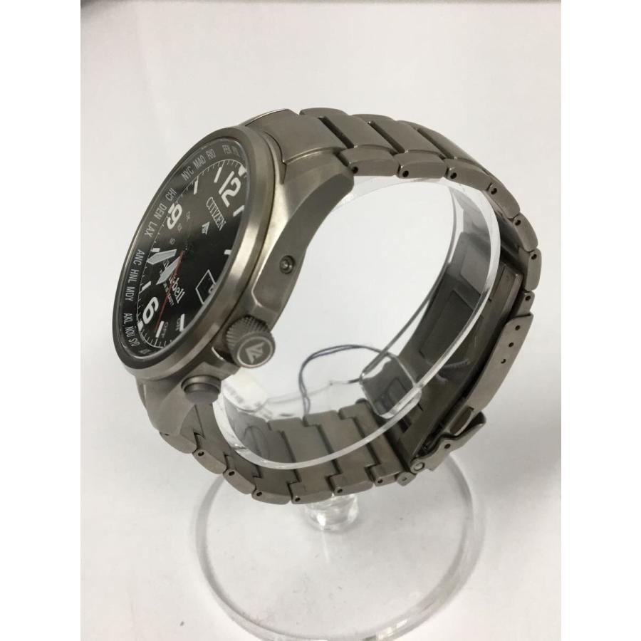 CITIZEN◇プロマスター/ソーラー腕時計/アナログ/BLK/SLV/H145 CITIZEN◇プロマスター/ソーラー腕時計/アナログ/BLK/SLV/H145