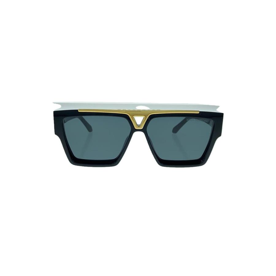 LOUIS VUITTON◇LOUIS VUITTON サングラス/プラスチック/BLK/BLU LOUIS VUITTON◇LOUIS VUITTON サングラス/プラスチック/BLK/BLU