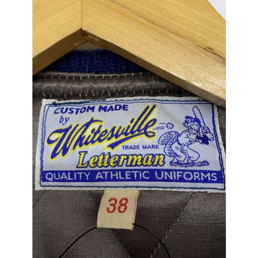 Whitesville◇スタジャン/38/ウール/NVY/WV11375/アワードジャケット