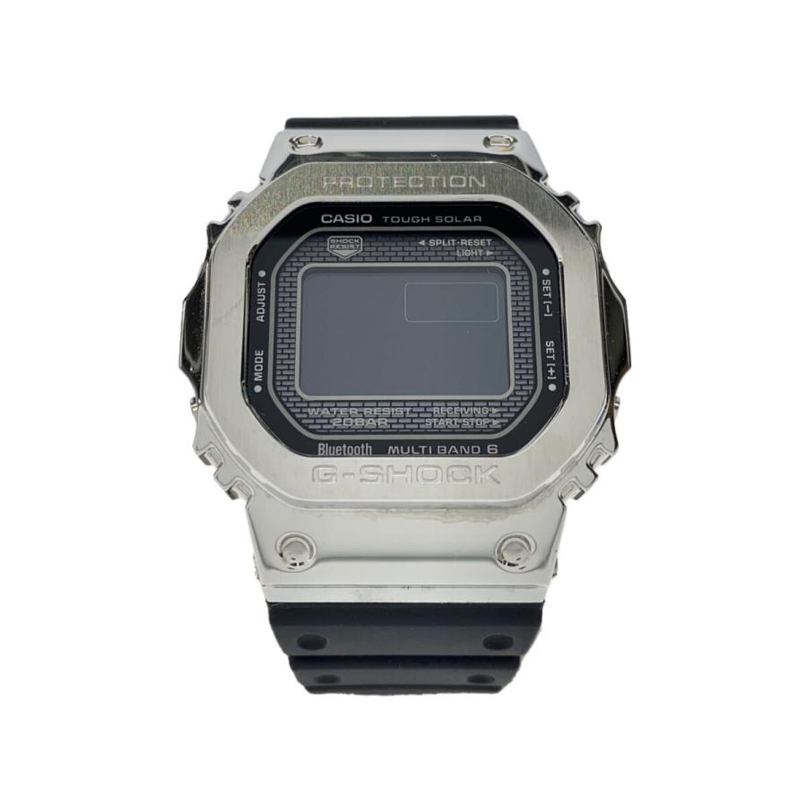 CASIO◇ソーラー腕時計/デジタル/ラバー/BLK/BLK/GMW-B5000-1JF