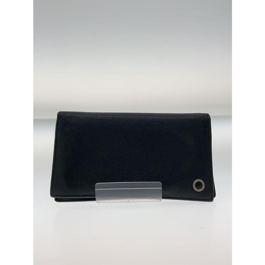 BVLGARI◇長財布/レザー/BLK/無地/メンズ/30398 : セカンドストリート 