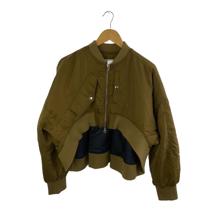 OMMO ビッグショルダーバルーンジャケット グレー OMMO ビッグ