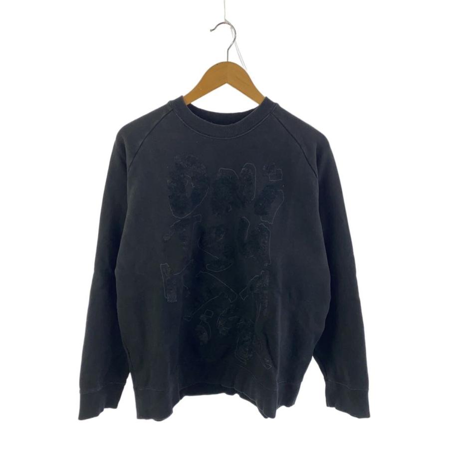 Onitsuka Tiger◇スウェット/L/コットン/BLK/2183A975 : セカンド