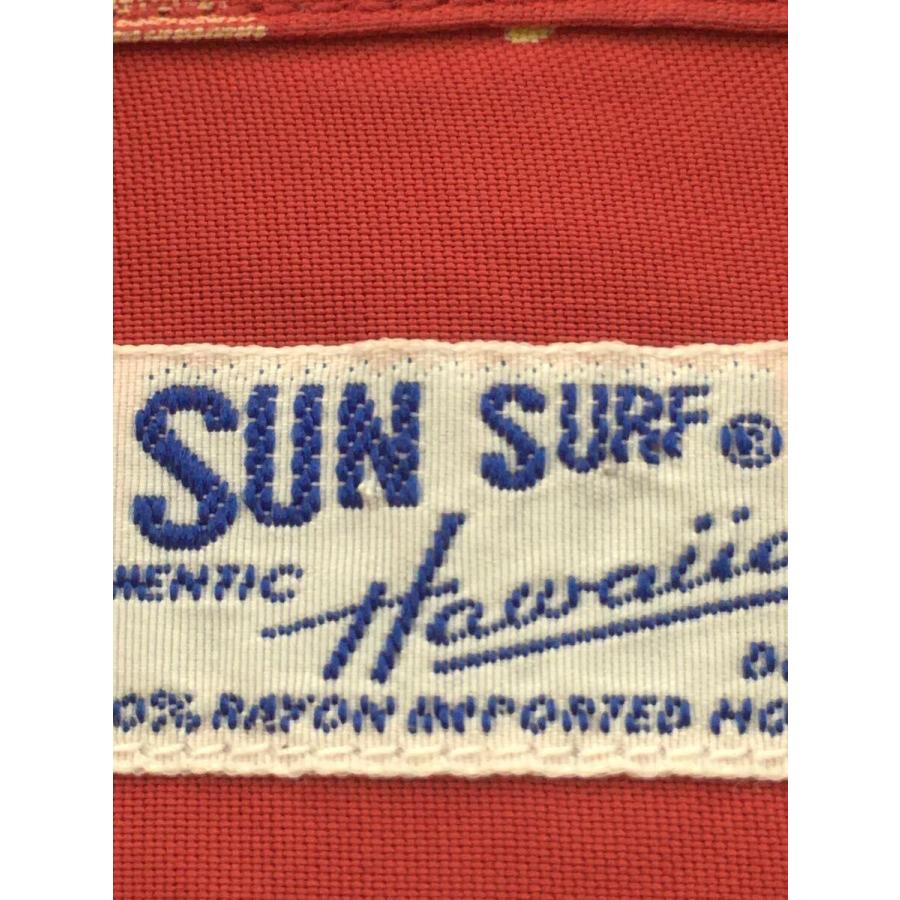 SUN SURF◆長袖シャツ/S/--/RED/花柄｜ssol-shopping｜03